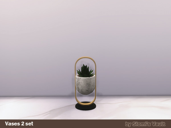 Sims 4 — Vase 08 by Siomi's Vault by siomisvault — This pot is like super chic well I find it chic I like it a lot hope