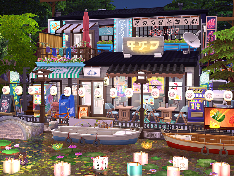 The Sims Resource Bubble Tea Karaoke Bar No CC The Sims Resource Bubble Tea Karaoke Bar No CC