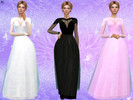 Sims 4 — Alicia wedding Dress by MeuryVidal — A beautiful wedding dress.
