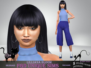 Sims 4 — Lilliana Bloom by Merit_Selket — Lilliana is a romantic Teenager who wants to get the most out of her Life.