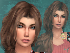 Sims 4 — Justine Jardin by caro542 — Hello, I'm Justine and I'm everyone's friend Go to Required tab to upload necessary