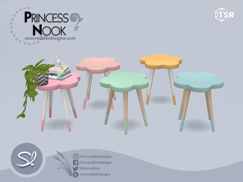 SIMcredible!'s Princess Nook End Table
