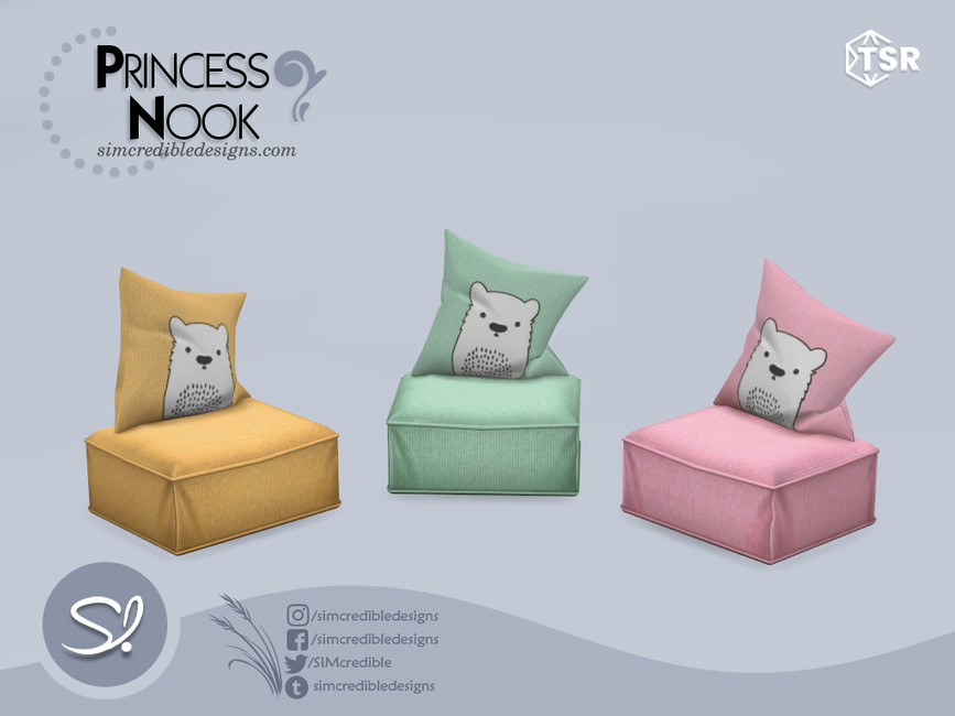 The Sims Resource - Princess Nook Chair