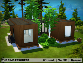 Sims 4 — Wonent by Bozena — The house is located in the Copperdale . Unfurnished Lot: 30 x 20 Value: $ 16 194 Lot type: