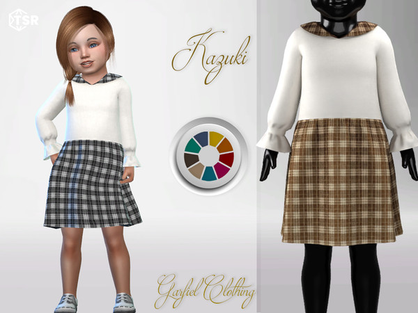 Sims 4 — Kazuki by Garfiel — - 10 colours - Toddler - Base game compatible - HQ compatible