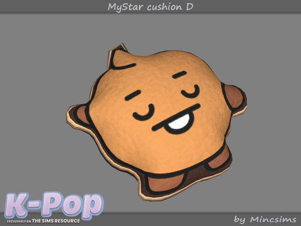 Sims 4 — MyStar cushion D by Mincsims — Basegame Compatible 1 swatch Used images were licensed from Adobe Stock.