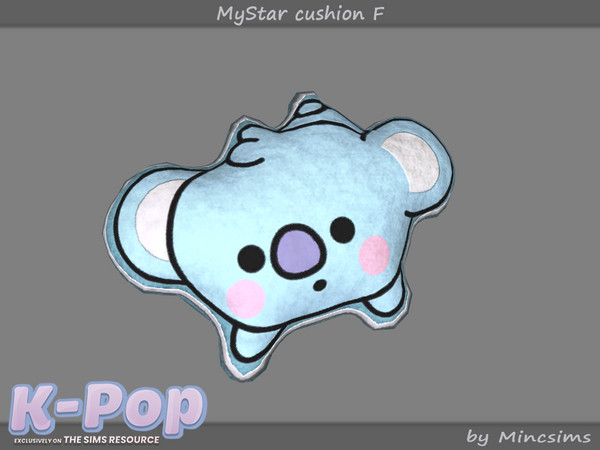 Sims 4 — MyStar cushion F by Mincsims — Basegame Compatible 1 swatch Used images were licensed from Adobe Stock.