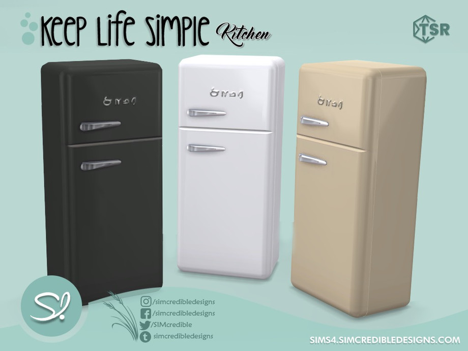 The Sims Resource Keep Life Simple Kitchen Fridge