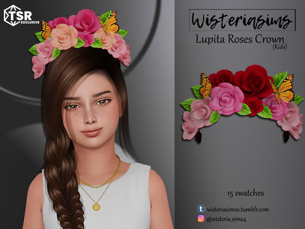Sims 4 Flower Crown Colaboratory