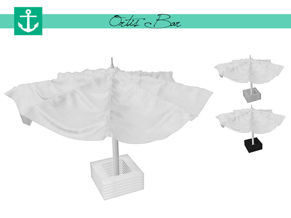 Sims 4 — Ortis Bar - Umbrella by zarkus — Ortis Bar - Umbrella 3 colors
