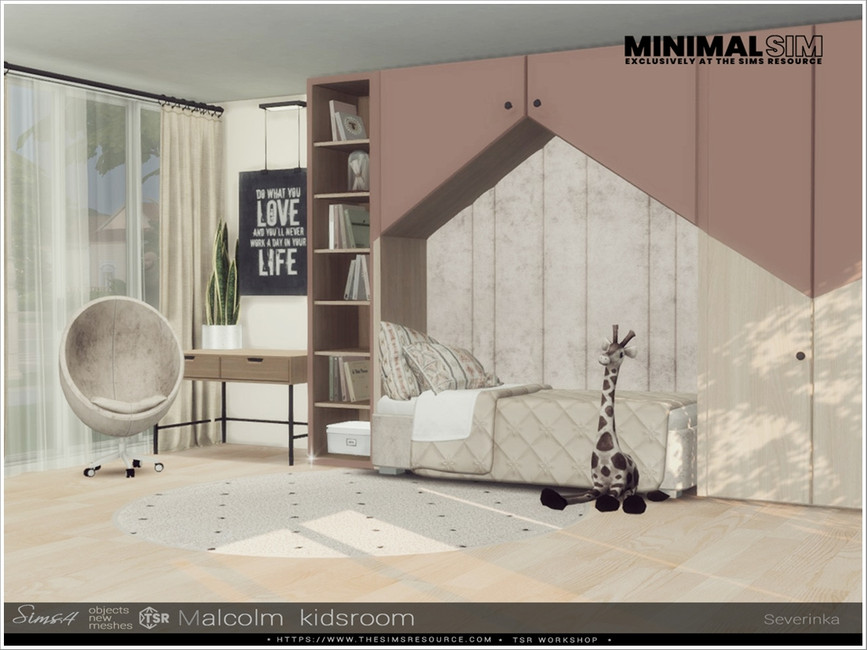 The Sims Resource - MinimalSim - Malcolm kidsroom