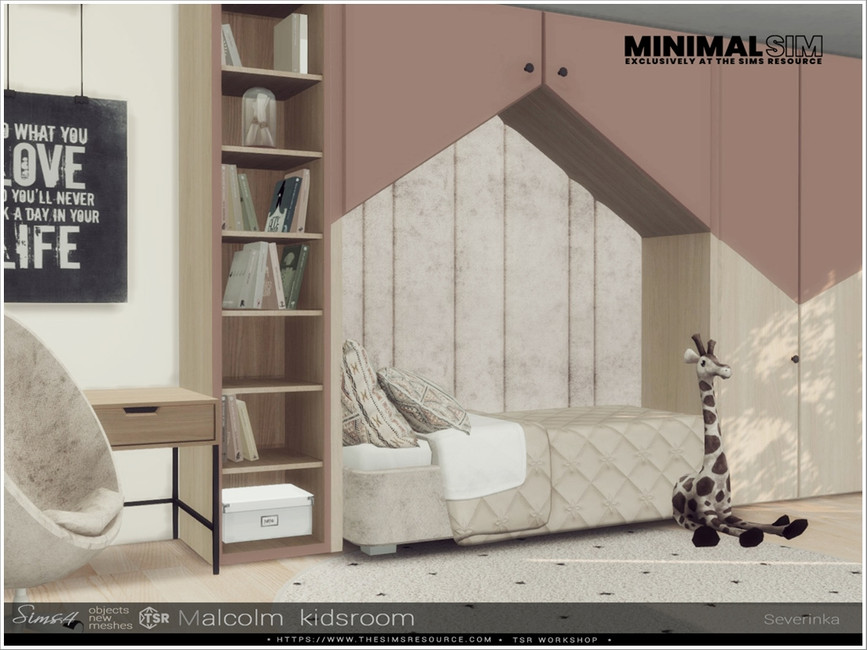 The Sims Resource - MinimalSim - Malcolm kidsroom