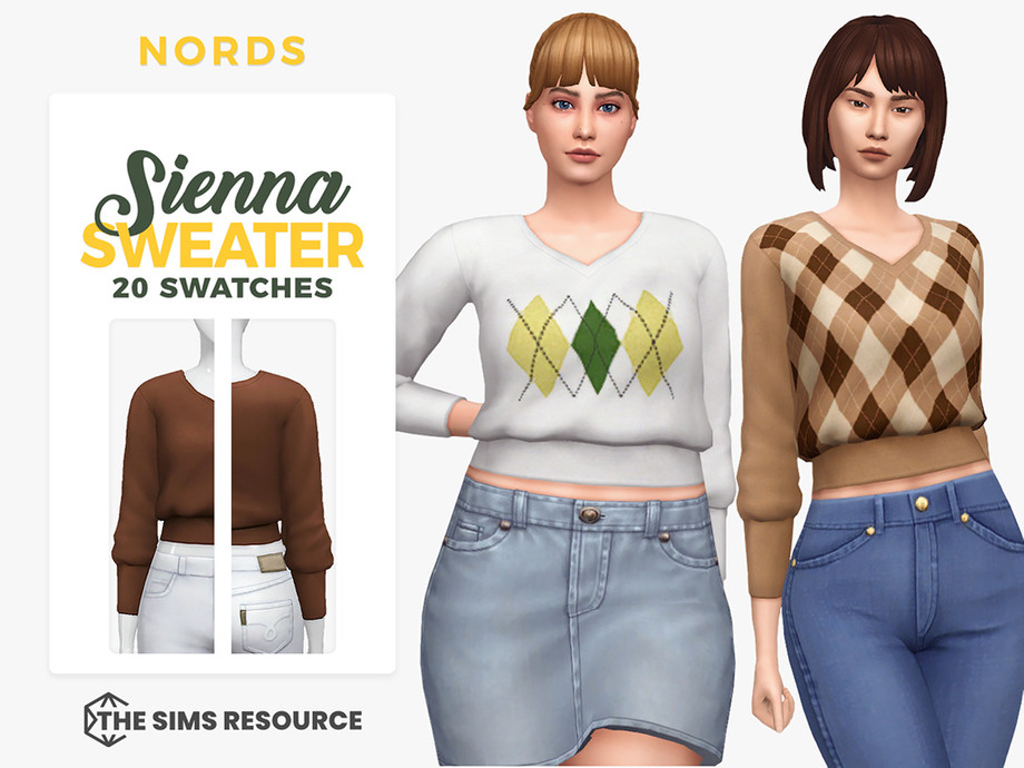 The Sims Resource - Sienna Sweater