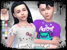 Sims 4 — S4 "HSY" Candy Necklace 4 Kids by lostnlonelygrl862 — Hey my second conversion for kids! This is the