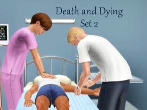 Sims 3 — Death and Dying Poses Set 2 by jessesue2 — Set 2 for Death and Dying, focuses more on the dying, trying to save