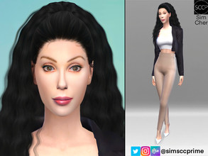 Sims 4 — Cher by SimsCCPrime — This is my sim version of Cher from 1990 - Female, Teen-Elder - CAS Thumbnail included -