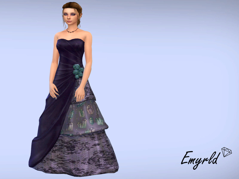 Sims 4 The Sims Resource | Witchy Wedding Dress by TSR Creator