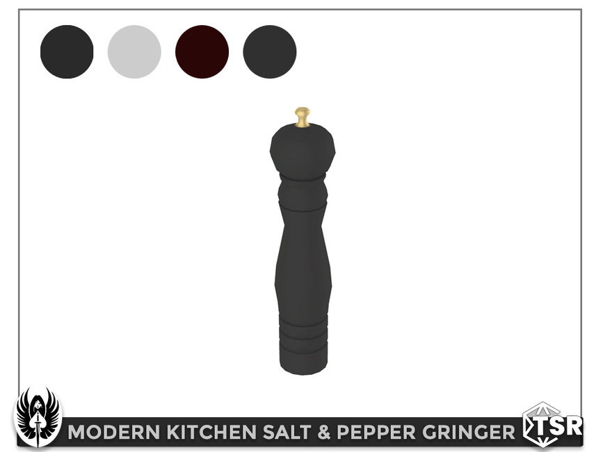The Sims Resource Modern Kitchen Salt and Pepper Grinder