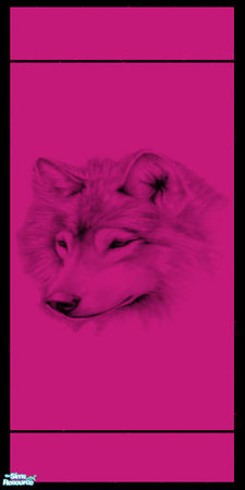 Sims 2 — Pink wall 4 by gonein60 — A wall.