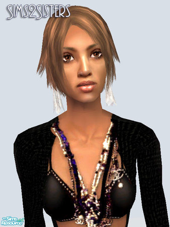 Sims 2 — S2S Seomi hair retexture by TSR Archive — 