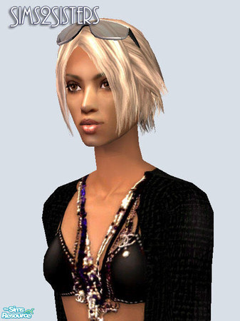 Sims 2 — S2S Seomi hair retexture by TSR Archive — 