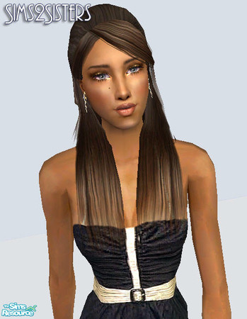 Sims 2 — S2S Flora hair  by TSR Archive — Flora from xmsims hair mesh retexture