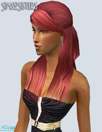Sims 2 — S2S Flora hair  by TSR Archive — Flora from xmsims hair mesh retexture