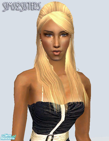 Sims 2 — S2S Flora hair  by TSR Archive — Flora from xmsims hair mesh retexture
