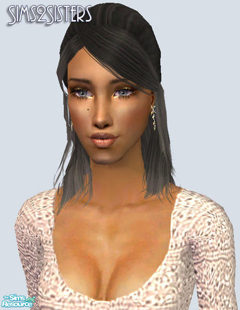 Sims 2 — S2S xmsim hair  by TSR Archive — Flora from xmsim hair mesh retexture.