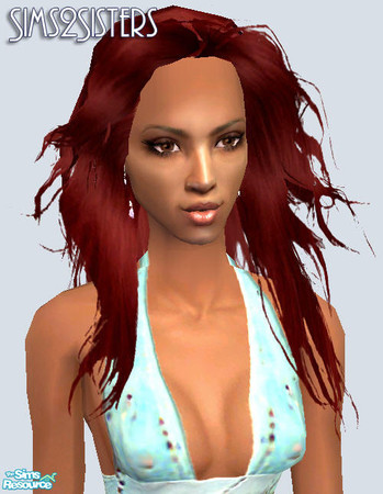 Sims 2 — S2S Teko hair by TSR Archive — Teko from Reflexsims hair mesh retexture