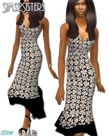 Sims 2 — S2S dress by sims2sisters — 