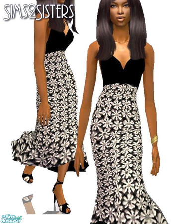 Sims 2 — S2S dress by sims2sisters — 