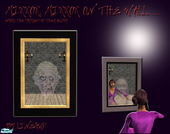Sims 2 — Mirror, mirror on the wall.... Melt face by linegud — 