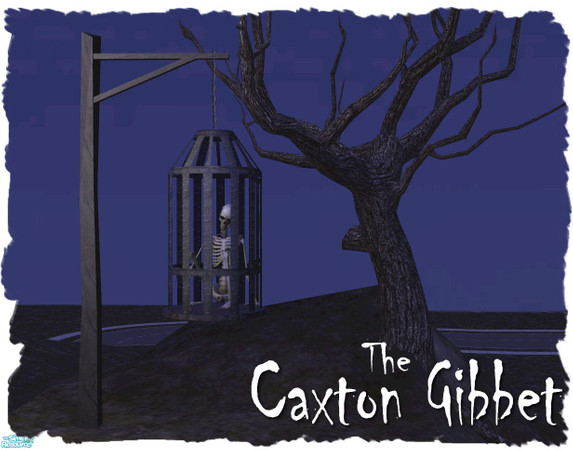 Sims 2 — The Caxton Gibbet by Cyclonesue — At the crossroads of the old Caxton Moor stands an ancient gibbet. People