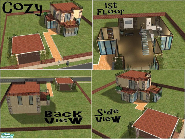 Sims 2 — Cozy by lollipop6969 — cute little one bedroom! Enjoy!