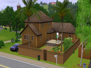 Sims 3 — Beach house 1 bd, 1 bathroom by gamepearl34 — A cosy house for a house front of the beach, enjoy the summer and