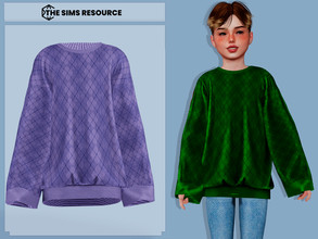 Sims 4 — Oversize Hoddie by couquett — Oversize Hoddie for your kids - avaible in 15 swatches - new mesh - HQ mod