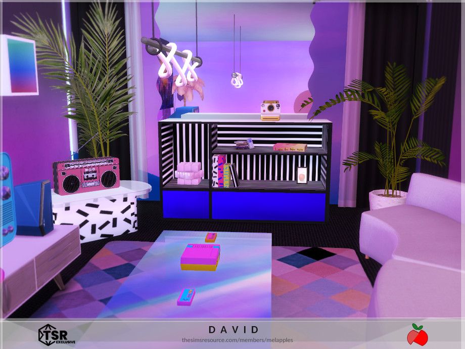 The Sims Resource - David - living room