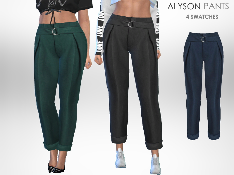 The Sims Resource - Alyson Pants
