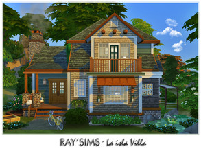 Sims 4 — La isla Villa by Ray_Sims — This house fully furnished and decorated, without custom content. This house has 2