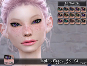 Sims 4 — DollyEyes_90_CL by tatygagg — New Fantasy Eyes for your sims. - Female, Male - Human, Alien - Toddler to Elder -