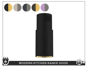 Sims 4 — Modern Kitchen Range Hood by nemesis_im — Range Hood from Modern Kitchen Set - 5 Colors - Base Game Compatible