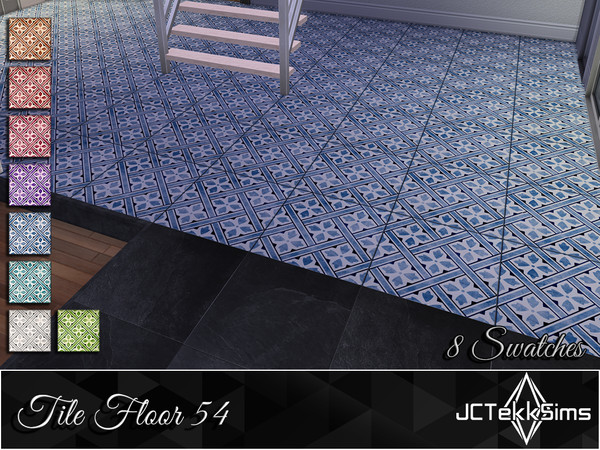 Sims 4 — Tile Floor 54 by JCTekkSims — Created by JCTekkSims.