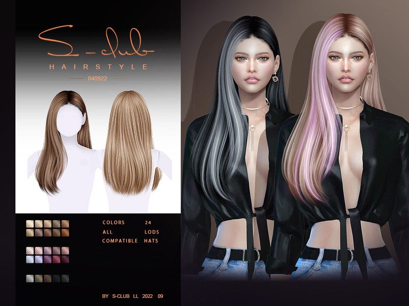 S-Club's MI-LONG hairstyle (An 040922)