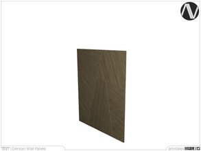 Sims 3 — Denton Wooden Grid Wall Panel Medium by ArtVitalex — Decorative Collection | All rights reserved | Belong to