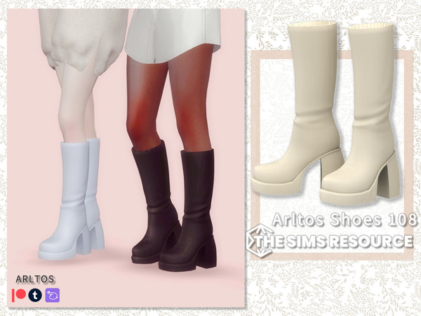 The Sims Resource - Long boots / 108