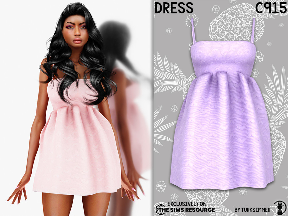 The Sims Resource - Dress C915