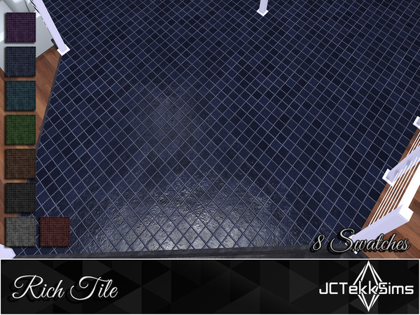 Sims 4 — Rich Tile by JCTekkSims — Created by JCTekkSims.