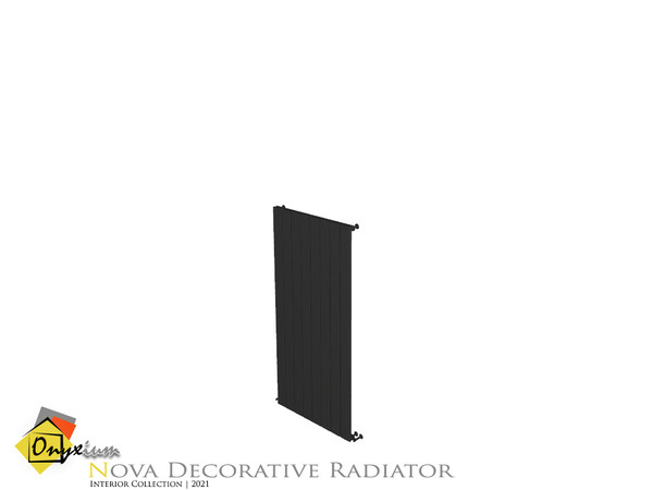 Sims 3 — Nova Radiator Medium Narrow Connected To The Wall by Onyxium — Onyxium@TSR Design Workshop Decorative Collection