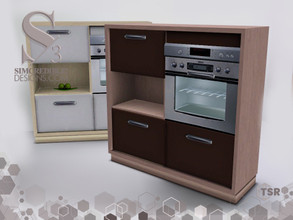 Sims 3 — Audacis Oven by SIMcredible! — Works as a regular stove. SIMcredibledesigns.com